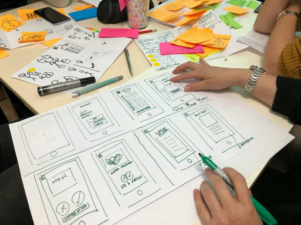 Blog post about web design trends
